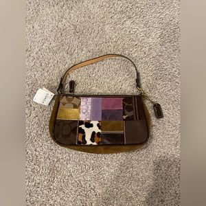 Coach NWT Patchwork Shoulder Bag